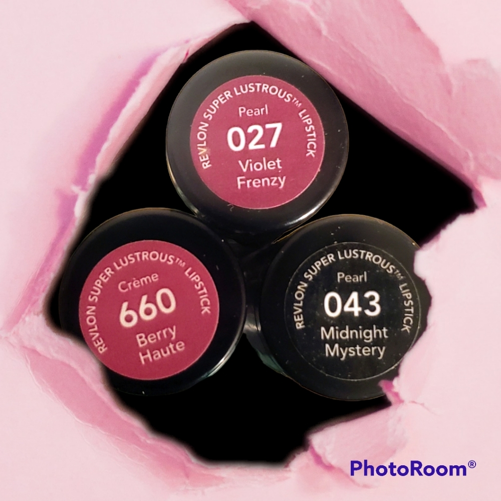 Revlon Super Lustrous Lipsticks